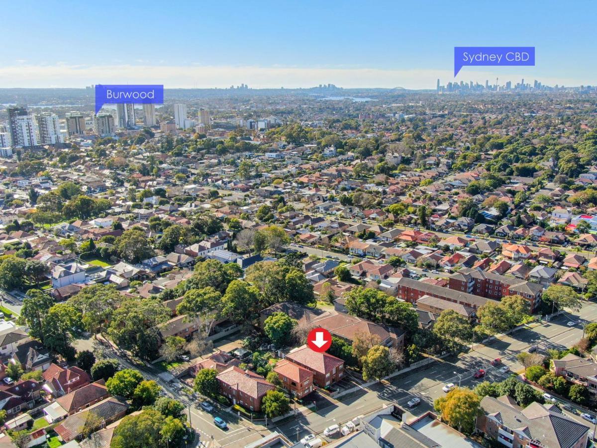 Burwood New 2 Bedroom 2 Bath Apt Free Parking 시드니 외부 사진